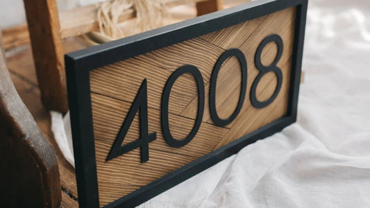 How to Make Walnut House Numbers with Alpha MK2 Laser Engraver