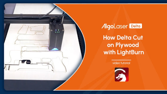 How Delta Cut on Plywood with LightBurn