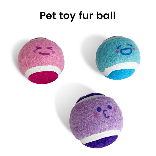Pet Toy Fur Ball (3PCS)