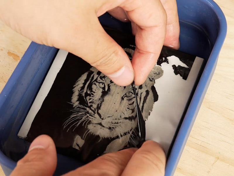 How to Laser Engrave Tiger Tiles 006