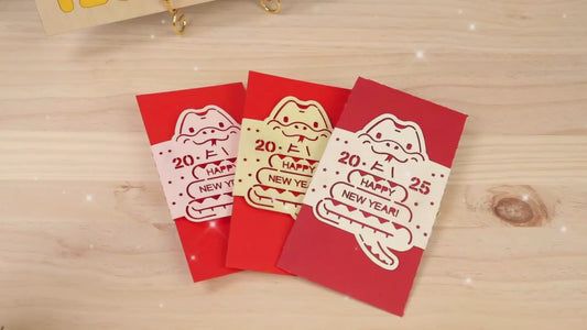 Laser Cut New Year Red Envelopes