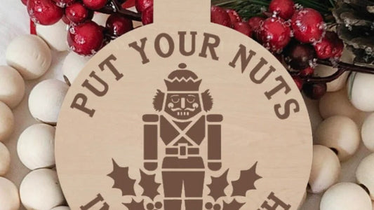How to Laser Engrave Wood Personalized Holiday Ornaments