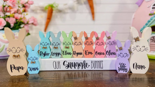 Easter Laser Engraving Wood Projects