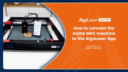 Cómo conectar el grabador láser Alpha Mk2 a la aplicación