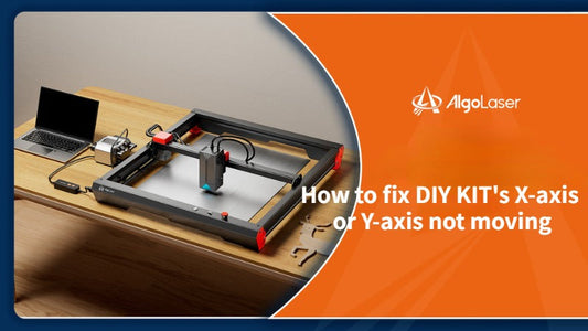 How to fix DIY KIT's X-axis or Y-axis not moving.
