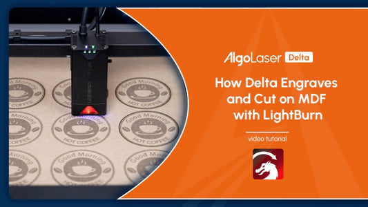 How To Laser Engrave and Cut on MDF with LightBurn