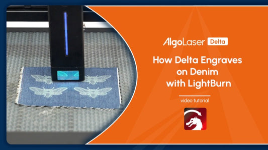 How To Laser Engrave Denim with LightBurn