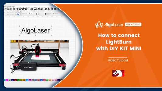 Cómo conectar Lightburn con kit de bricolaje mini