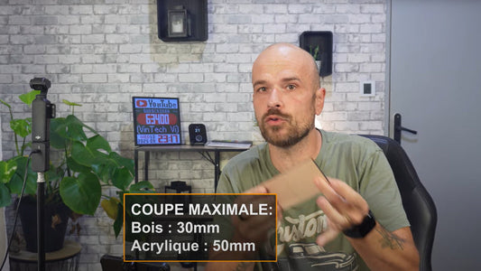 ¡Esta grabadora láser también corta! Análisis de AlgoLaser Alpha MK2 20W para principiantes