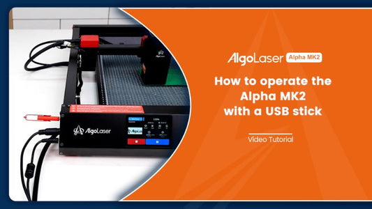 Cómo operar el Alpha Mk2 con un palo USB