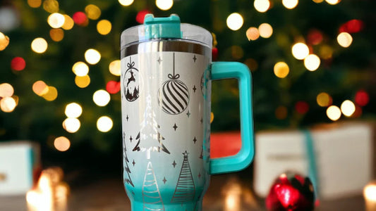 Las 25 mejores ideas para vasos navideños grabados con láser