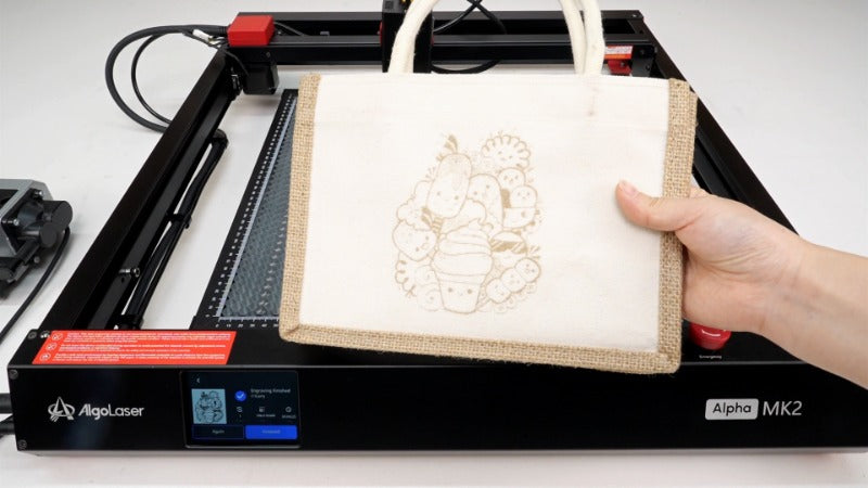 How to Laser Engrave on Paper with AlgoLaser Alpha MK2 | Algolaser