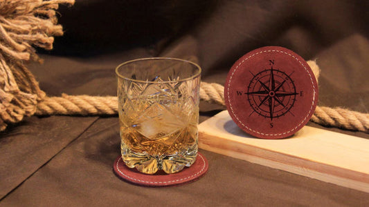 The 10 Best Leather Laser Engraving Leather Coasters