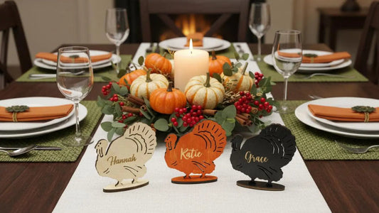 Los 10 mejores proyectos de grabado y corte láser para el Día de Acción de Gracias