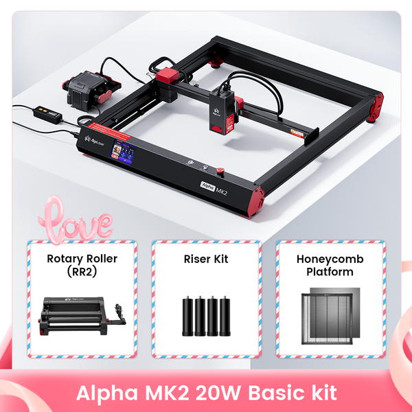 Grabador láser de diodo AlgoLaser Alpha MK2 de 20 W