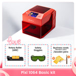 Grabador láser inteligente infrarrojo AlgoLaser Pixi de 1,5 W y 1064 nm con carcasa