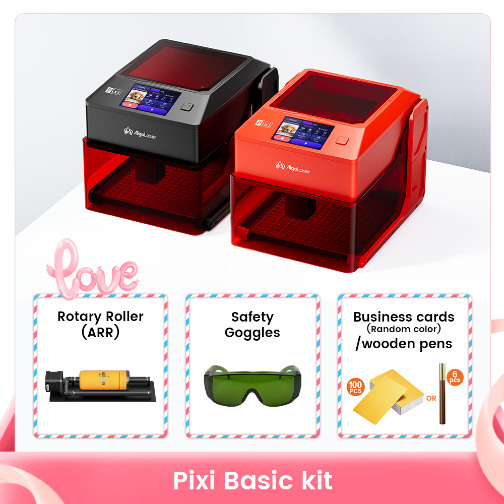 AlgoLaser Pixi Smart Laser Engraver with Enclosure