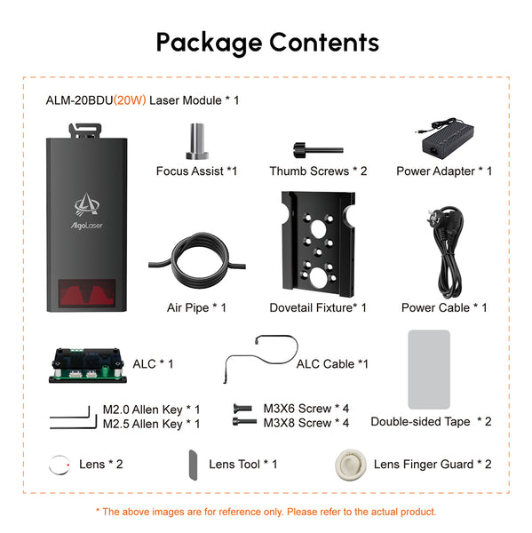 AlgoLaser 20W Laser Module for all Laser Engraver