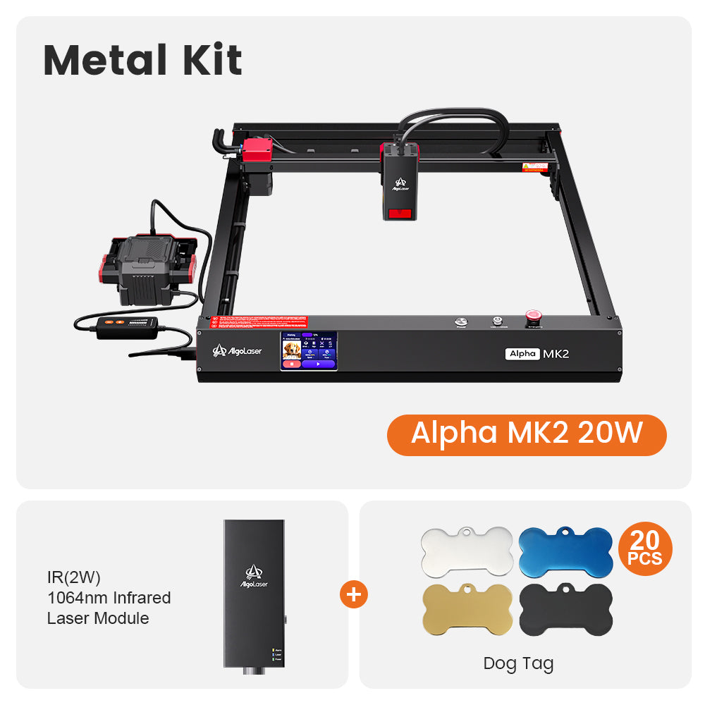 Láser de diodo AlgoLaser Alpha MK2 + módulo infrarrojo 1064