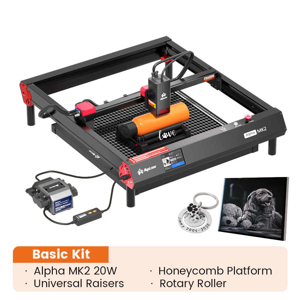 AlgoLaser Alpha MK2 20W Diode Laser Engraver