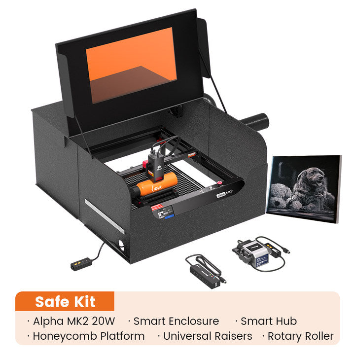 AlgoLaser Alpha MK2 20W Diode Laser Engraver