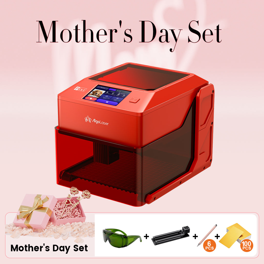 AlgoLaser Pixi Smart Laser Engraver with Enclosure
