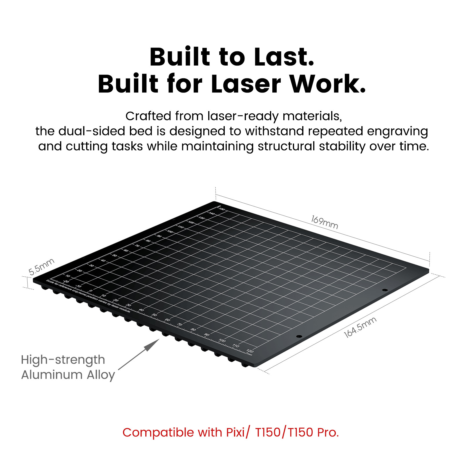 Algolaser Small Engraving Platefrom (150 × 150)