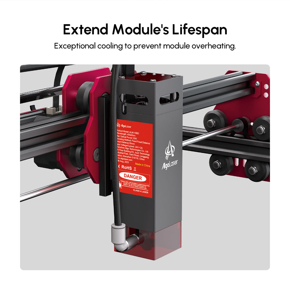 Революционни цени на лазерни гравьори AlgoLaser - Най-доброто ръководство за Черен петък 18 AlgoLaser Smart Air Assist за лазерен гравьор