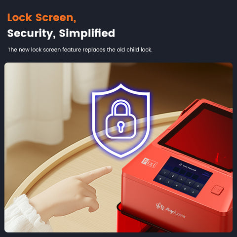 AlgoLaser Pixi Smart Laser Engraver with Enclosure