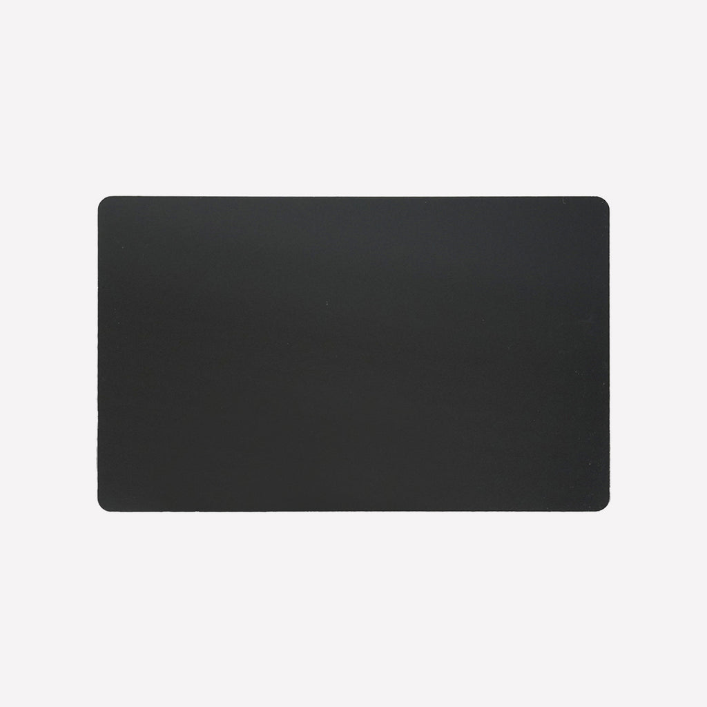 Black Aluminum Business Cards (100 Pieces)