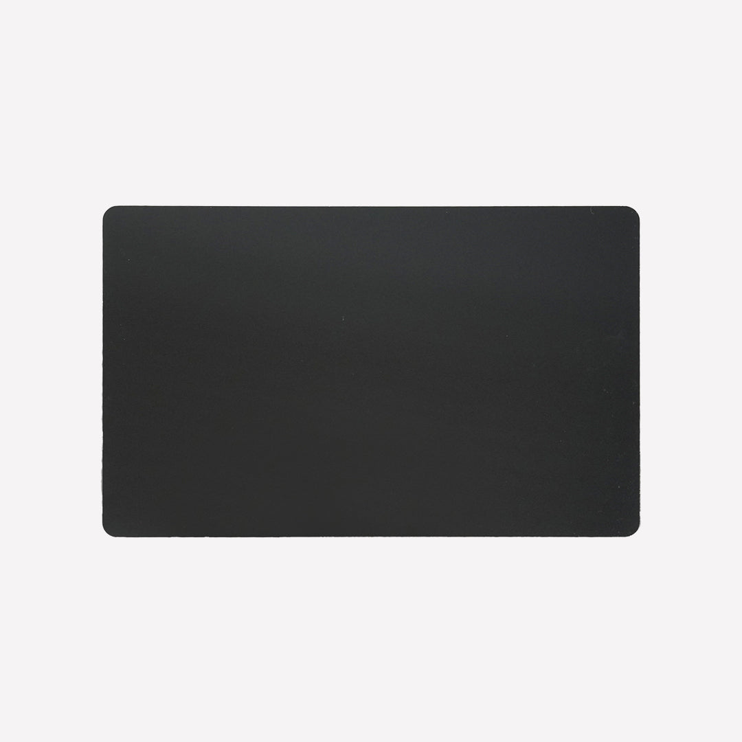 Black Aluminum Business Cards (100 Pieces)