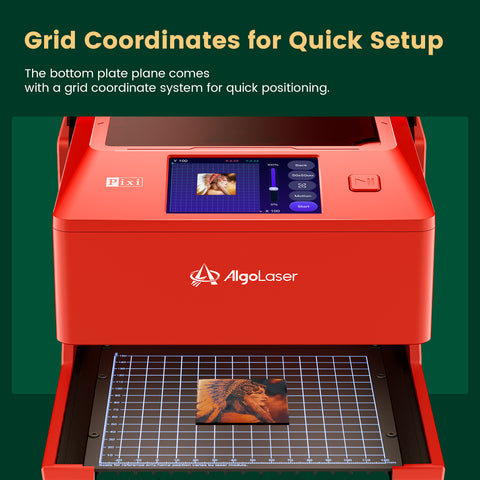 AlgoLaser Pixi Smart Laser Engraver with Enclosure