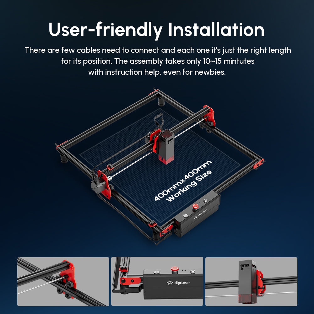 AlgoLaser DIY KIT 5W Diode Laser Engraver