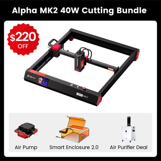 Black Friday Alpha MK2 40W Cutting Bundle
