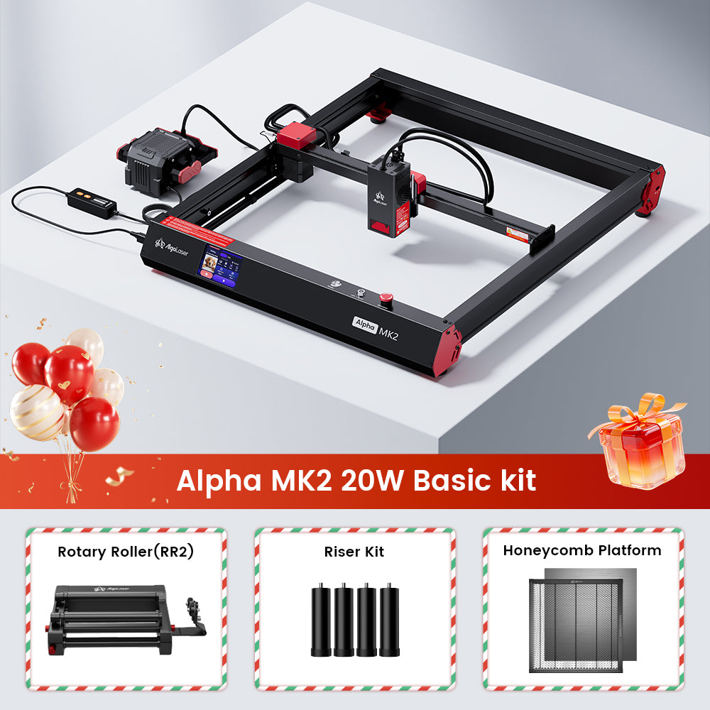 AlgoLaser Alpha MK2 20W Diode Laser Engraver