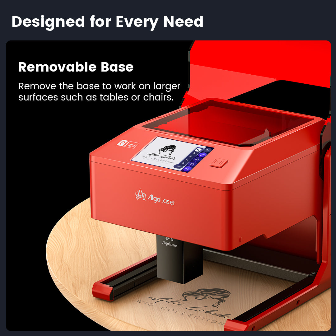 AlgoLaser Pixi Smart Laser Engraver with Enclosure