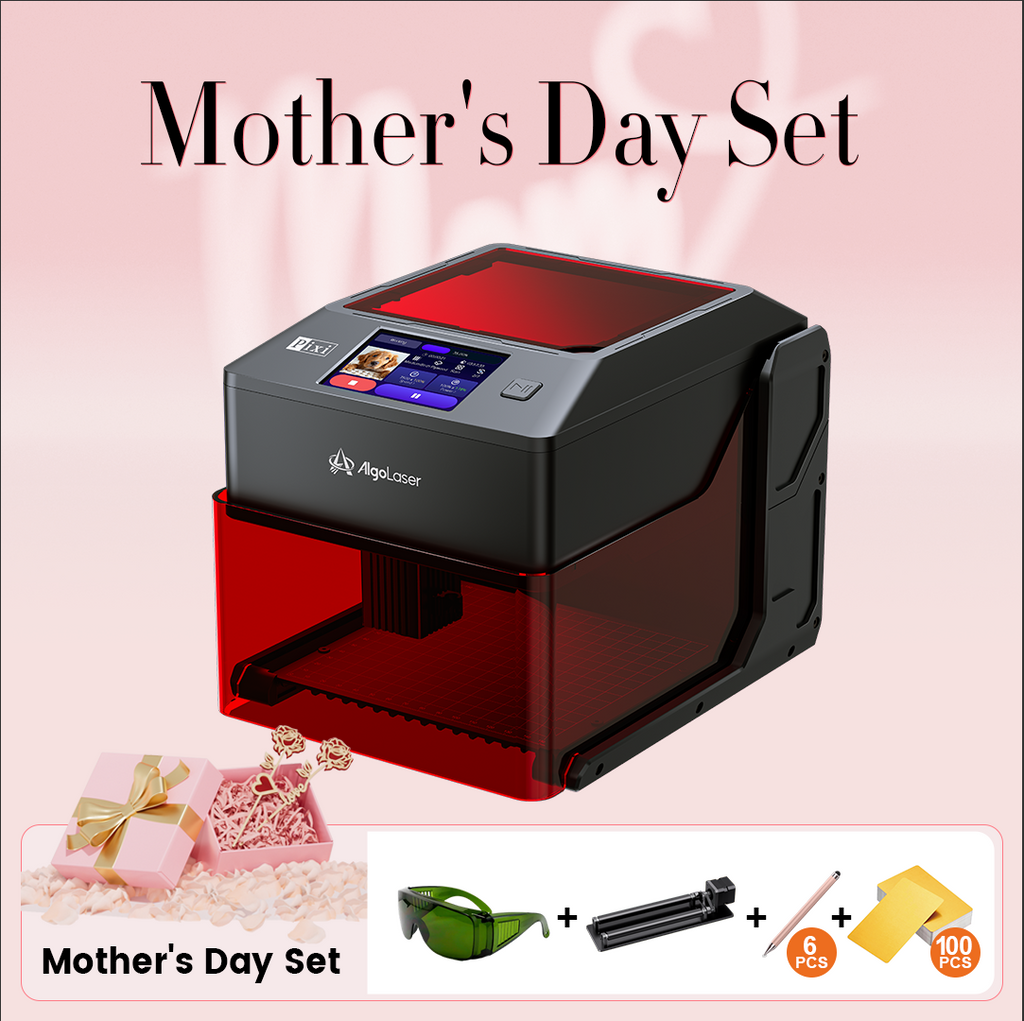 AlgoLaser Pixi Smart Laser Engraver with Enclosure