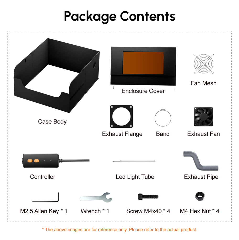 AlgoLaser Smart Enclosure for All Laser Engraving Machines