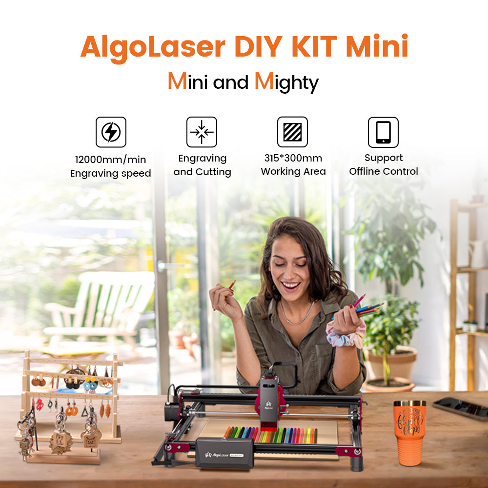AlgoLaser DIY KIT MINI Laser Engraver