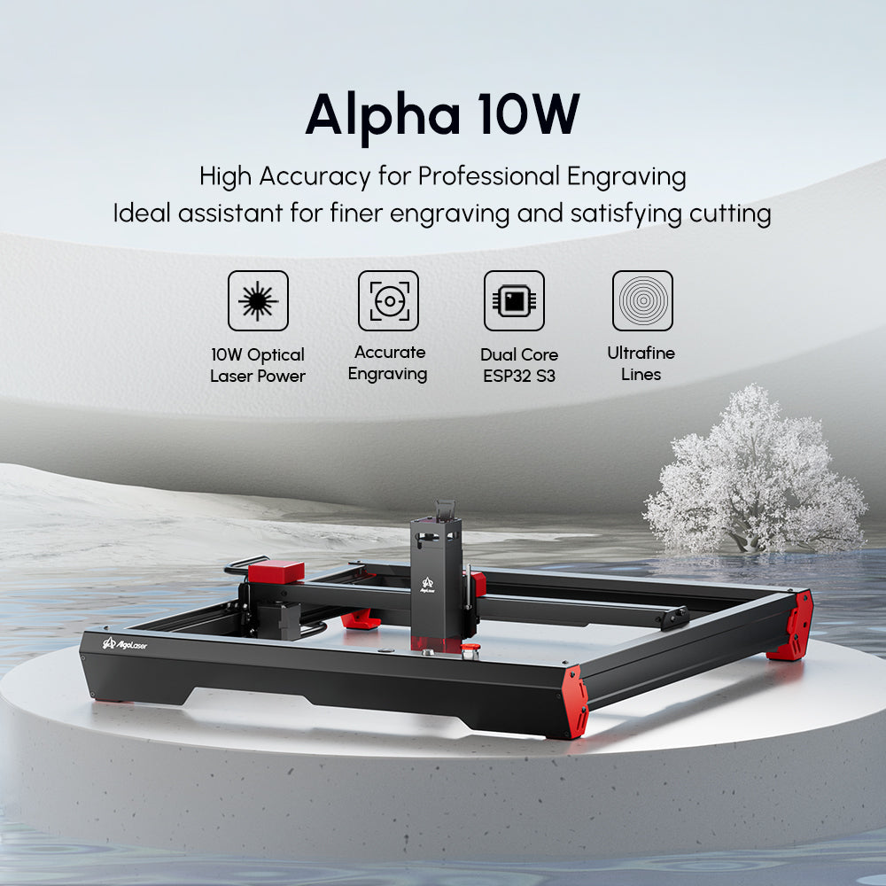 AlgoLaser Alpha 10W Diode Laser Engraver