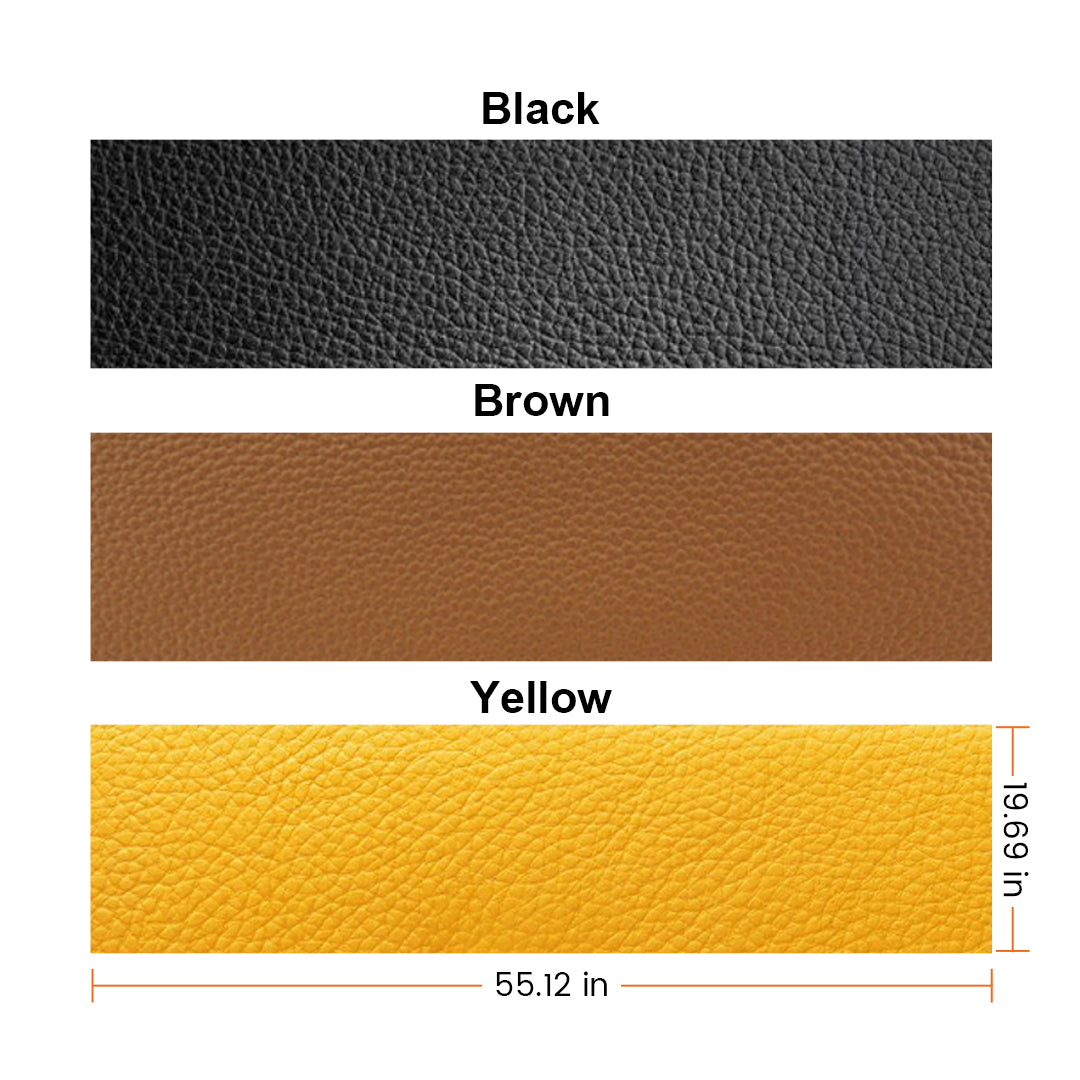 Mixed Color PVC Leather Sheets (3rolls)