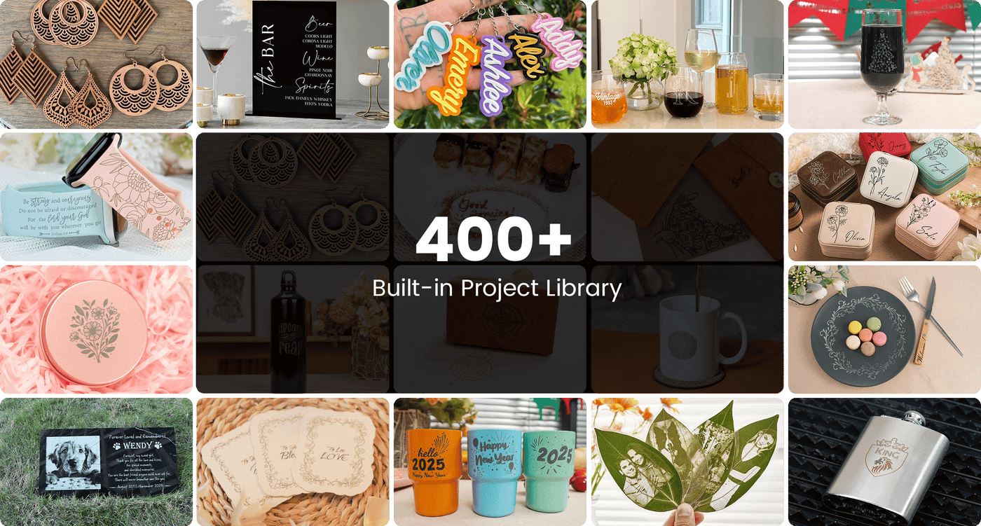 400+ Built-in Project Library