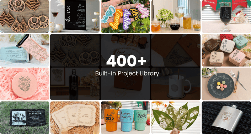 400+ Built-in Project Library