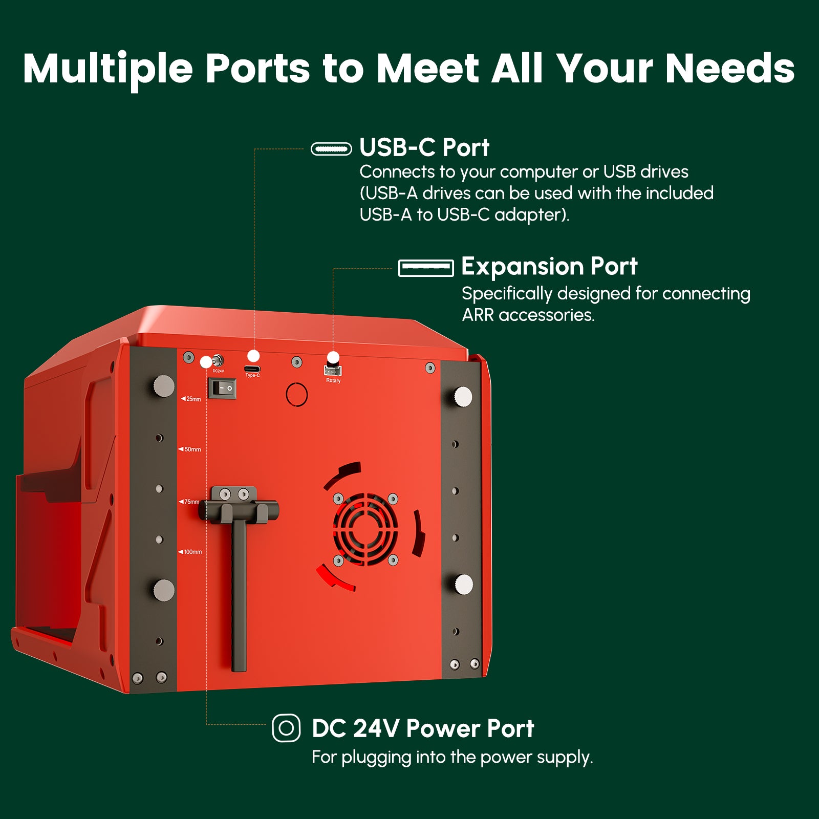 AlgoLaser Pixi Smart Laser Engraver with Enclosure