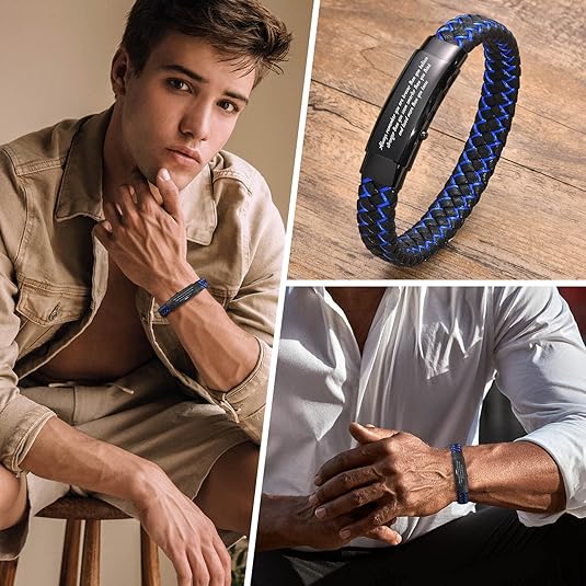 Handmade Braided Adjustable Bracelet (3 Pieces)