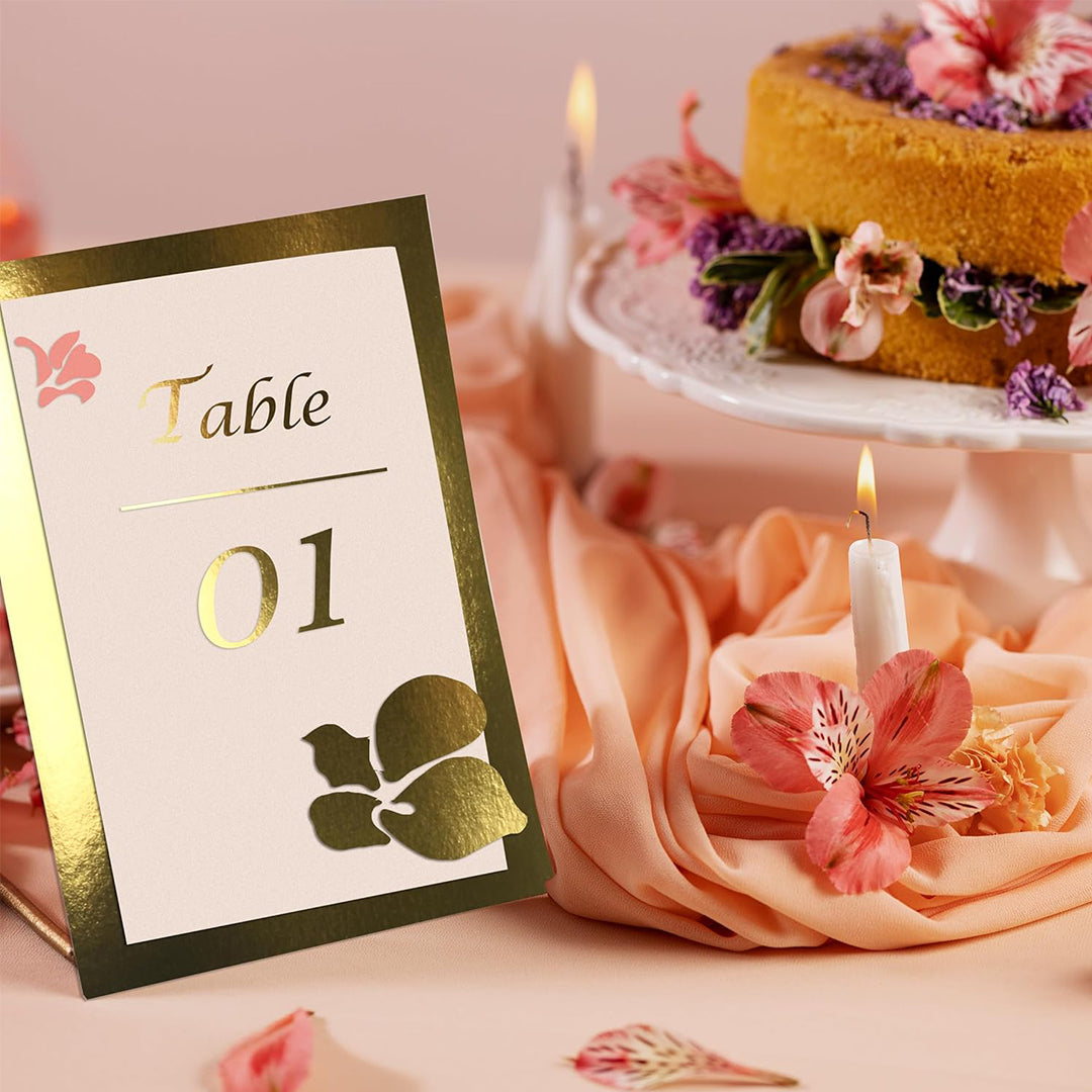 Gold Shimmer Cardstock A4 (40 PCS)
