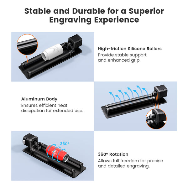 AlgoLaser Simple Rotary Roller