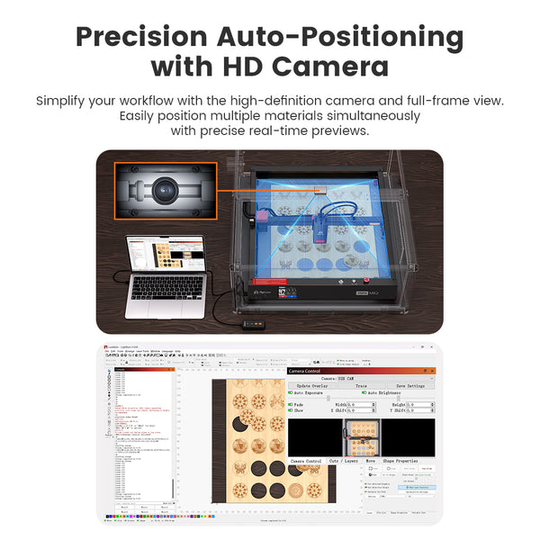 AlgoLaser Smart Enclosure 2.0 With Camera for Laser Engraving