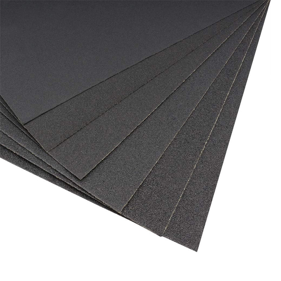 60~2000 Assorted Grit Sandpaper Sheets (Every 4 PCS)