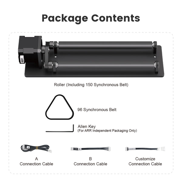 AlgoLaser Simple Rotary Roller